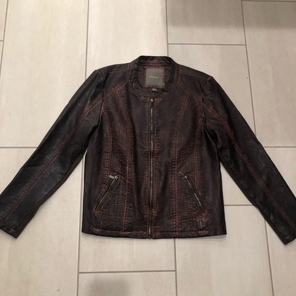 Faux Leather Jacket - Picture 2 of 4